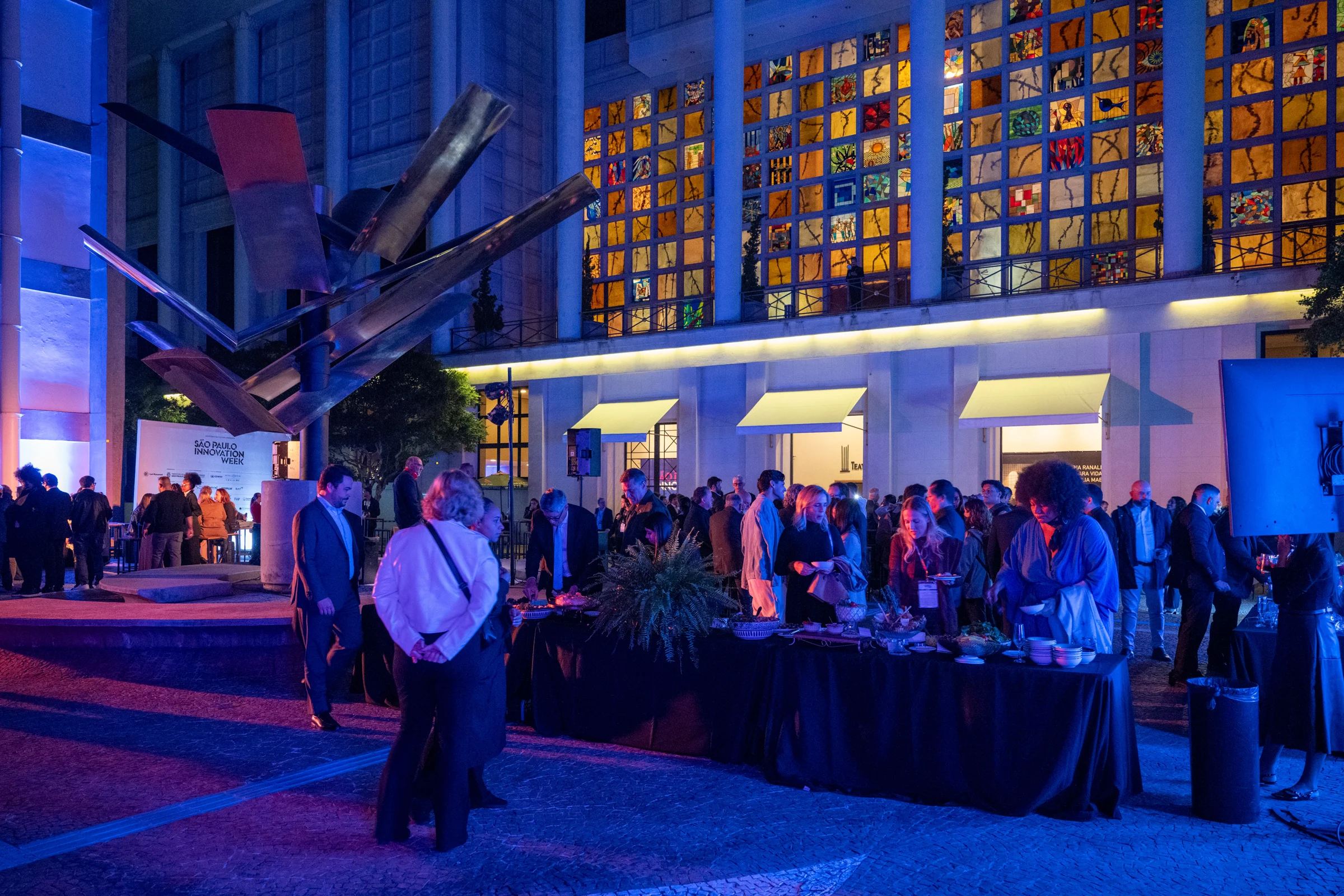 Encontro social da plataforma Innovation Week