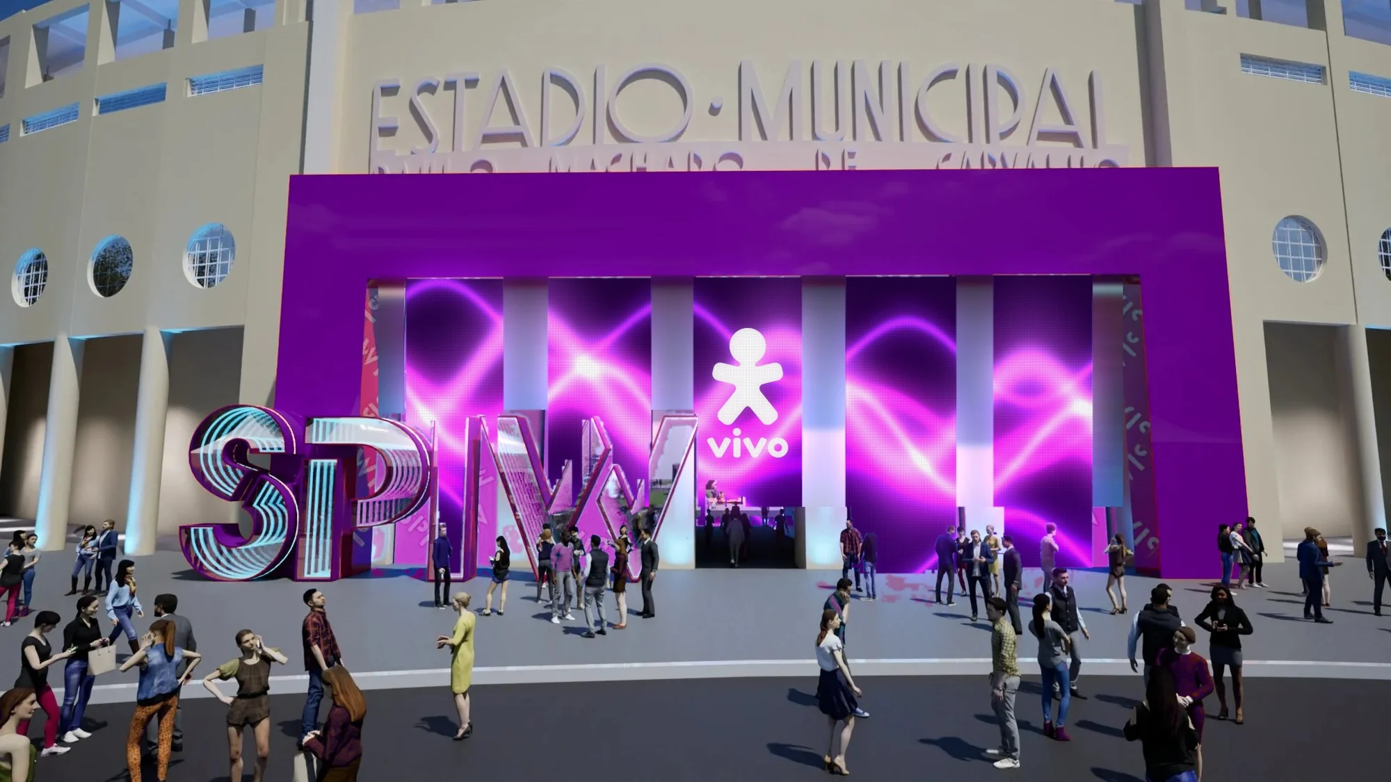 Mockup de entrada do SPIW com assinatura Vivo