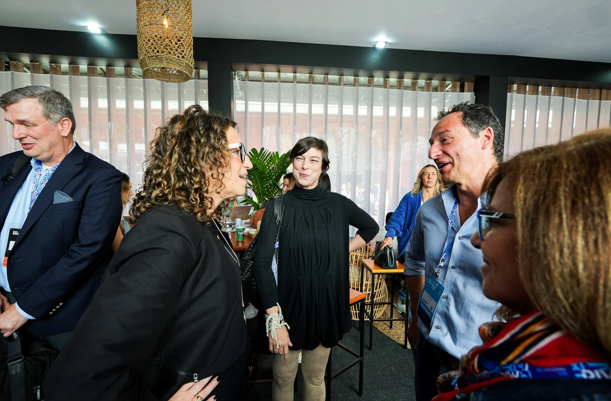 Encontro com palestrante em edição anterior da plataforma Innovation Week